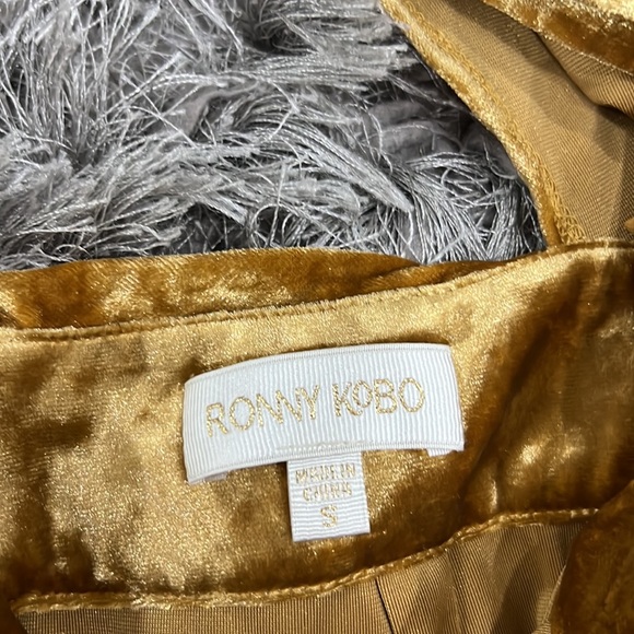 Ronny kobo lorinna dress in butterscotch - Picture 9 of 9